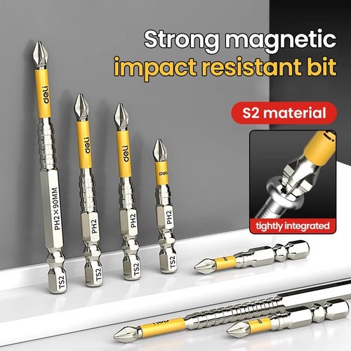 Ph2 Magnet Schraubendreher Bit Set rutschfest Kreuzkopf Bohrer Werkzeug 25-150 mm - Bild 2 von 26
