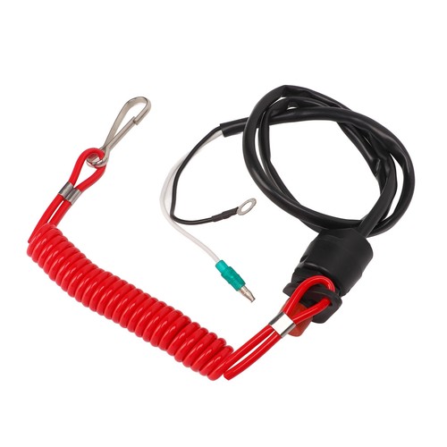 Außenborder Kill Switch ABS 75mm Marine Motor Flameout Switch für T30 T15 AN - Bild 8 von 12