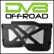 DV8 Offroad HDJL-01R Rear Half-Doors fit 2018-2024 Jeep Wrangler JL / Gladiator