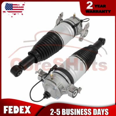 For Porsche Cayenne 92A 958 Touareg 2011-18 Pair Rear Air Suspension Shock Strut