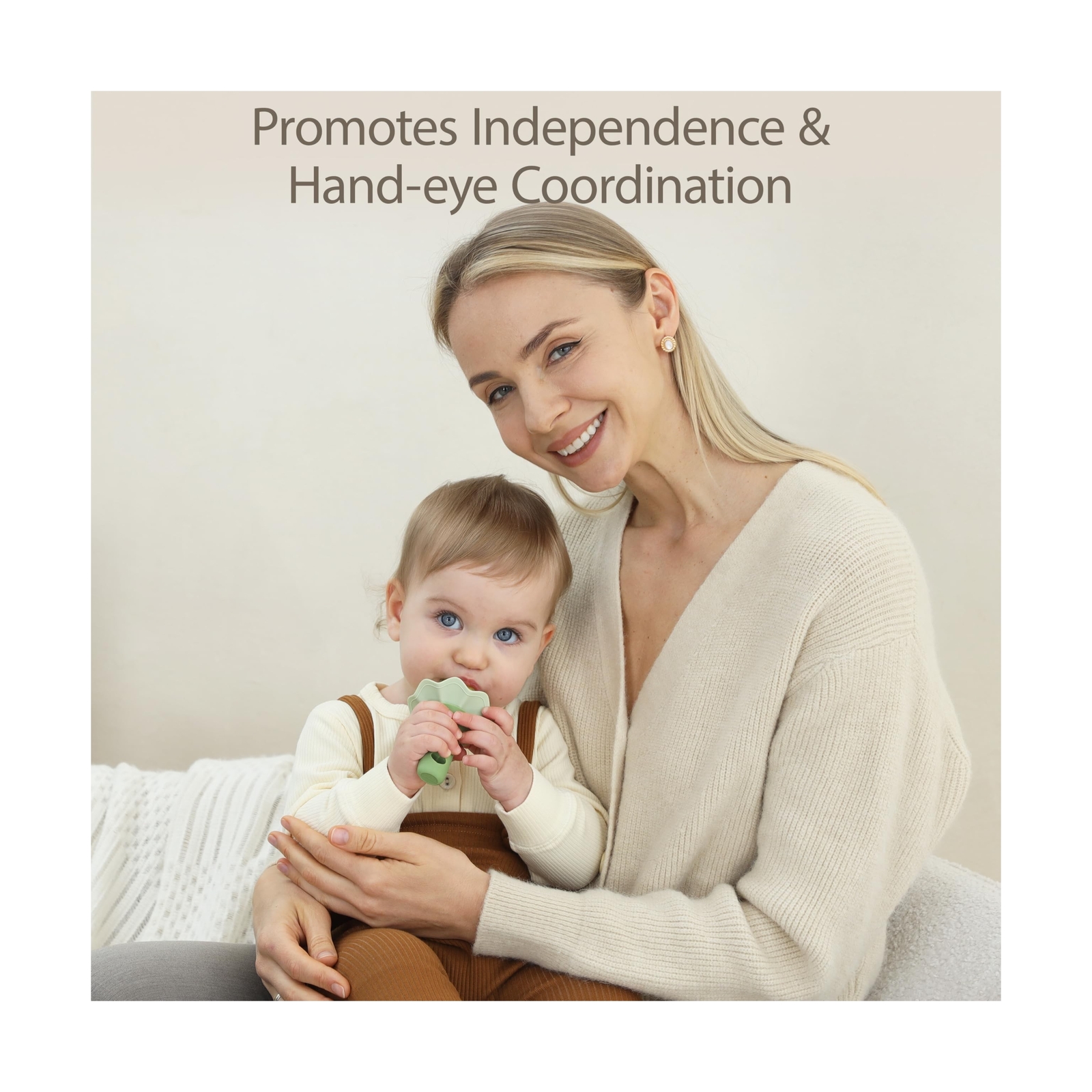 Moonkie Baby Fruit Feeder with Freezer Tray | BPA Free Silicone Infant Food F...