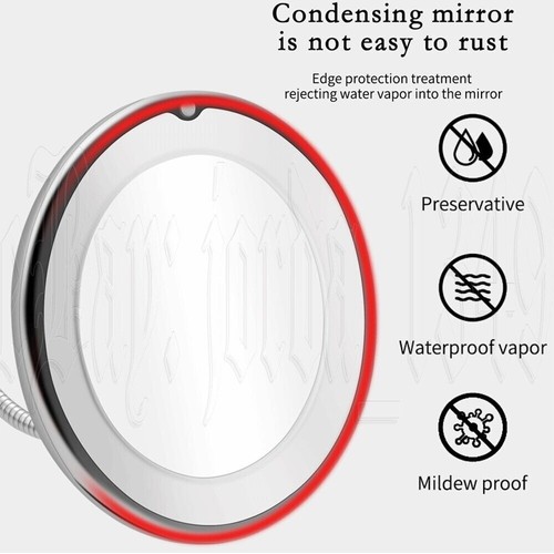 10X Magnifying Makeup Mirror With LED Light Cosmetic Flexible Spin 360° Rotation - Picture 5 of 12