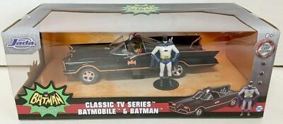 フィギアいろいろ NEW Jada Toys 98259 Batman Classic 1966 TV BATMOBILE 1:24