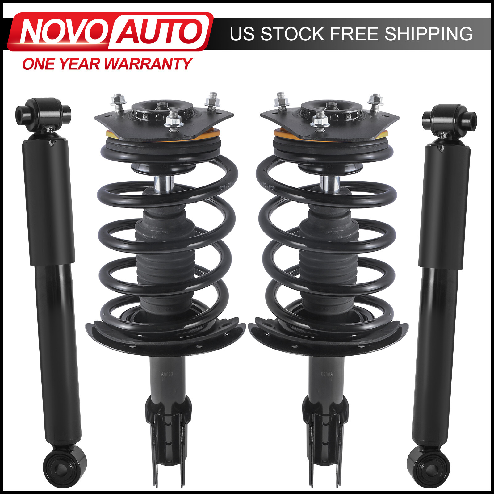 Front Rear Strut & Shock Absorber For 2002-2007 Buick Rendezvous ...