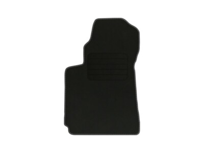Velours Fahrermatte für Alfa Romeo Brera Bj. 2005 - 2010 Passform SCHWARZ STD LP