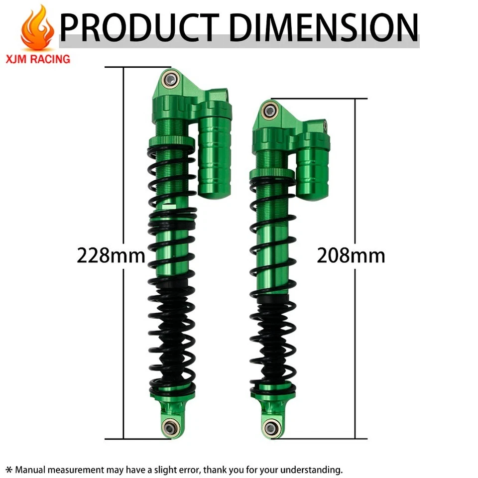 Alloy 8mm Front And Rear Shock Absorbers 4PCS For 1/5 HPI BAJA RV KM 5B 5T 5SC - Image 4 of 4