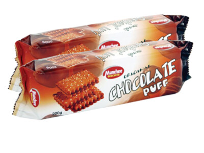Munchee Chocolate Puff 200g x 2 packs Ceylon 100% Original From Sri Lanka