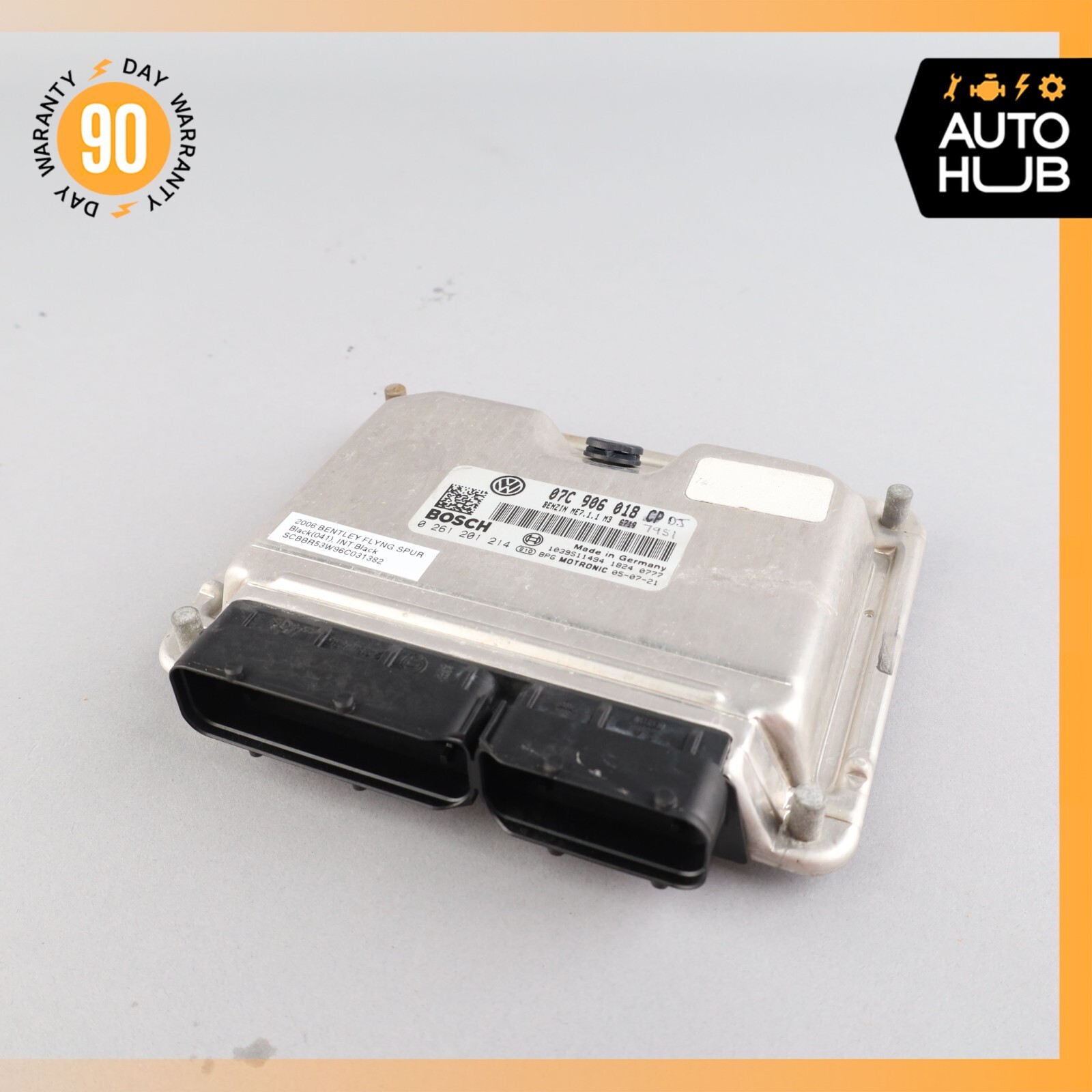 2006 Bentley Continental Flying Spur 6.0L W12 Engine Control Module ECU OEM 78k