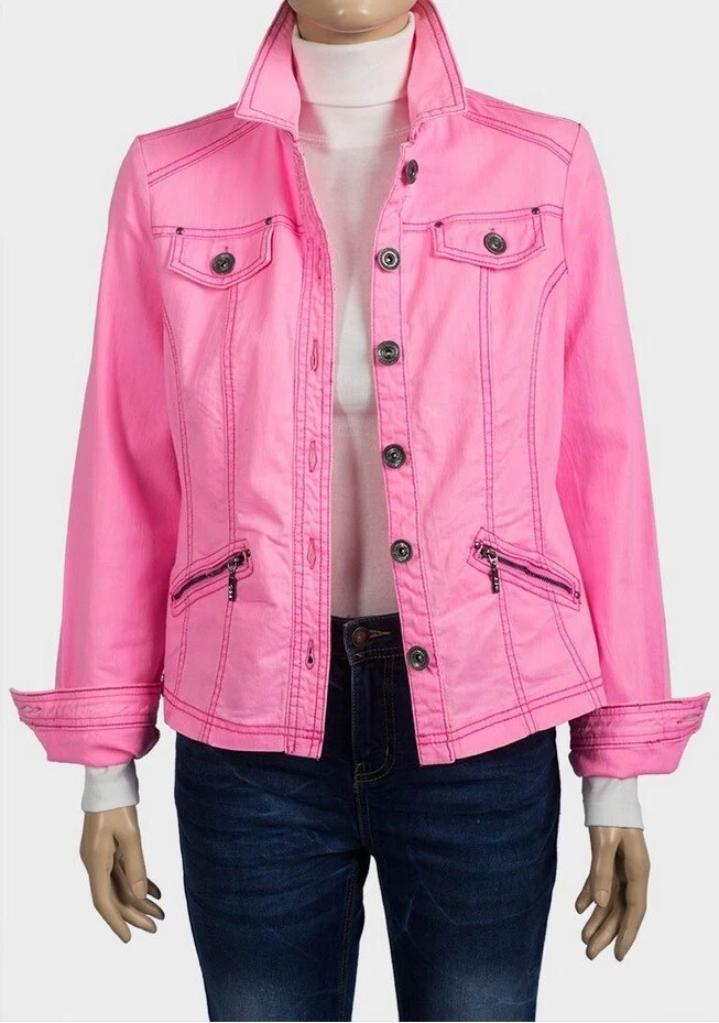 Ladies pink jacket clearance uk