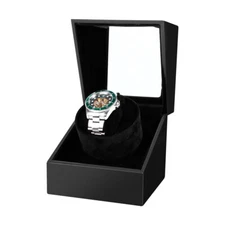 Automatic Rotation Single Watch Winder Case Storage Display Box Silent Motor