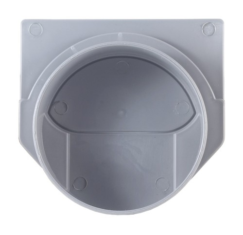 End Outlet Connector for Gray Plastic Drain UA-100 Series - Picture 4 of 4