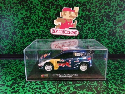 BURAGO FORD FIESTA WRC M-SPORT 2017 #1 SEBASTIEN OGIER 1/32 EME NEUF BOITE - Photo 1/4
