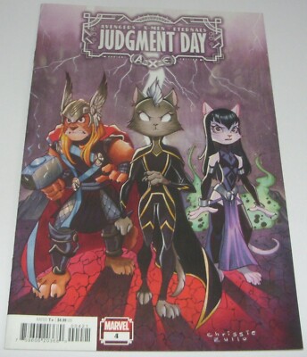 AXE JUDGMENT DAY No 4 LTD VARIANT EDITION MARVEL COMIC FROM NOVEMBER 2022 X-MEN