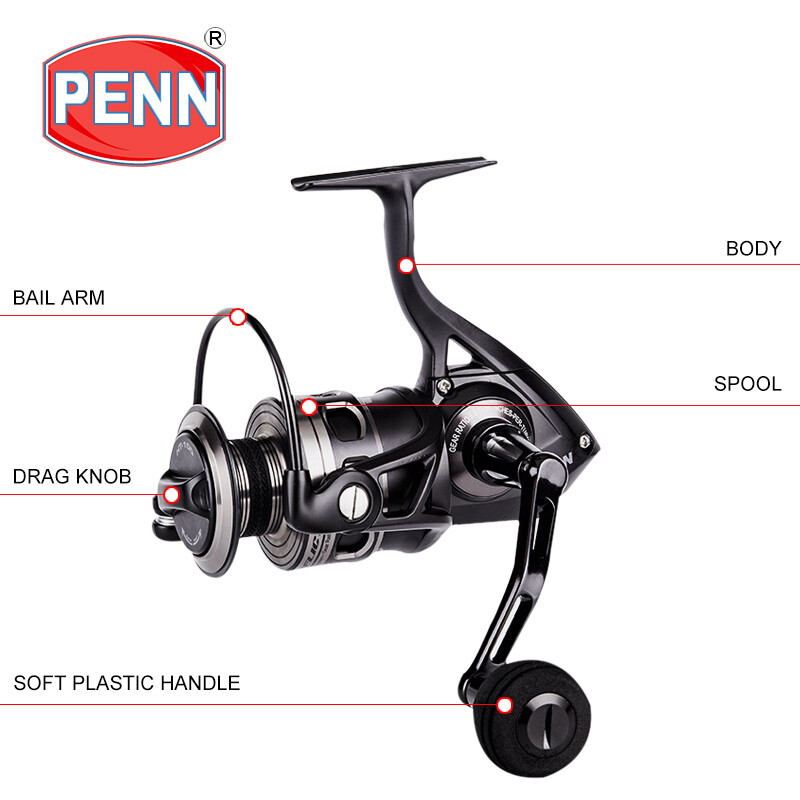 Penn Conflict Spinning Fishing Reel 7/1BB Freshwater Saltwater