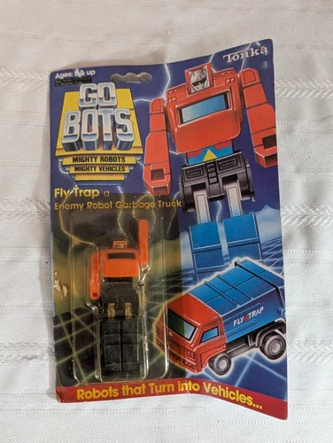 Fly Trap Enemy Robot Garbage Truck Gobots 1984 Tonka Action Figure MIP