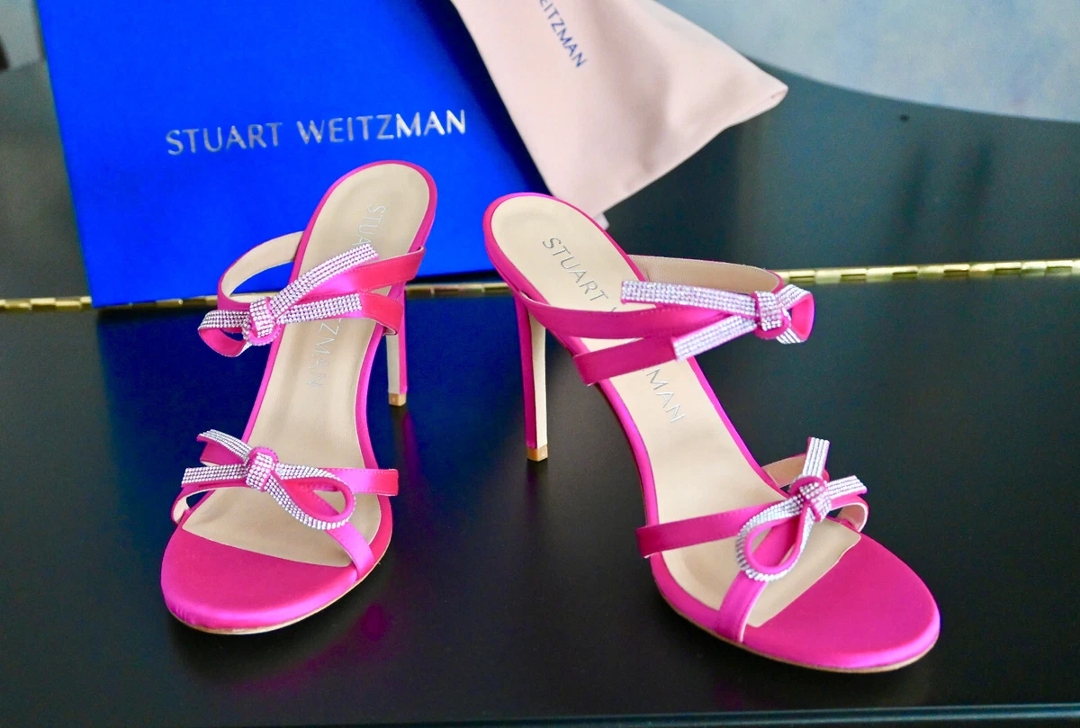 Stuart weitzman hotsell pink shoes