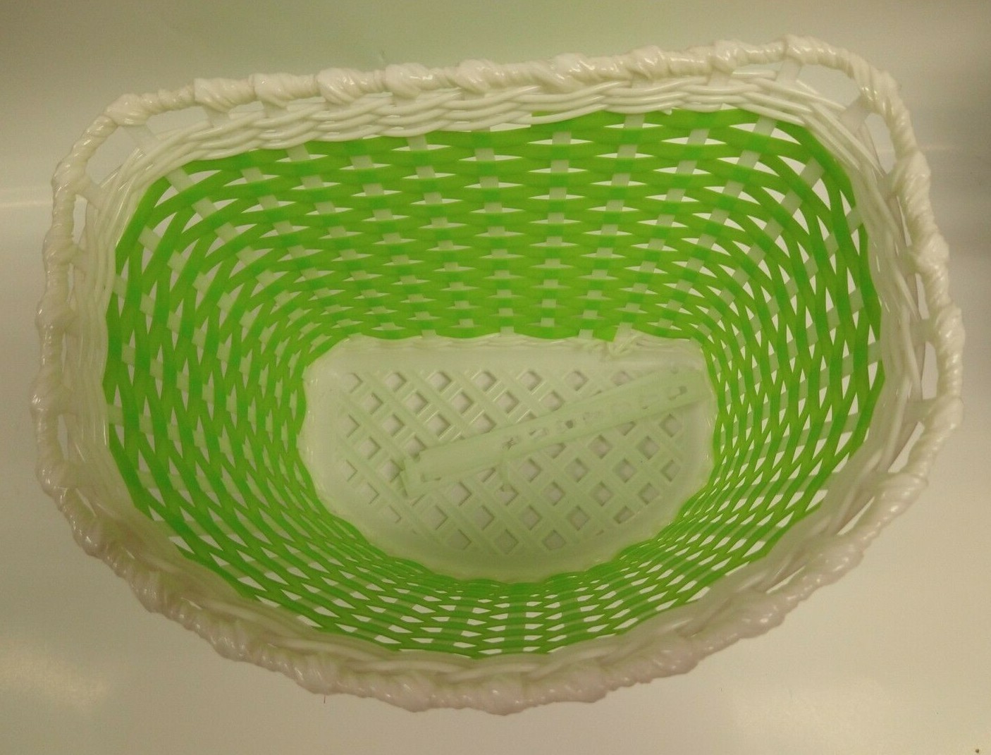 20" Bicycle Basket Light Green/White Girl Boy Kids Children Bike Basket
