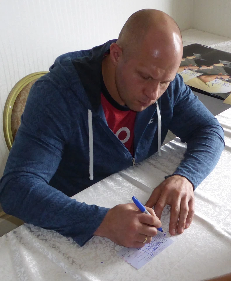 Fedor Emelianenko & King Mo Signed Rizin Grand Prix MMA 2015 Ticket Stub BAS COA - Image 3 of 4