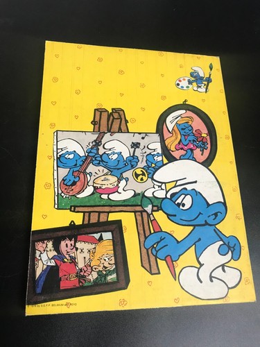 Rare album à colorier Peyo Schtroumpfs Yohan et Pirlouit 1978 TTBE - Picture 3 of 6