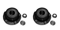 Metalcaucho 2X Radnabe Radlagersatz Hinterachse FüR Peugeot 508 SW I 8E 8D