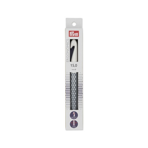 Prym Ergonomic soft grip comfy crochet hooks, 3mm -15mm, Choose size or set - Picture 64 of 64