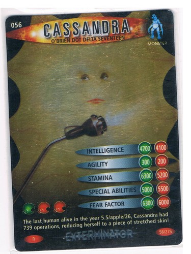 DOCTOR WHO BATTLE IN TIME - EXTERMINATOR - RARE CARDS(YOU CHOOSE)- B - FREE P&P - Picture 9 of 15