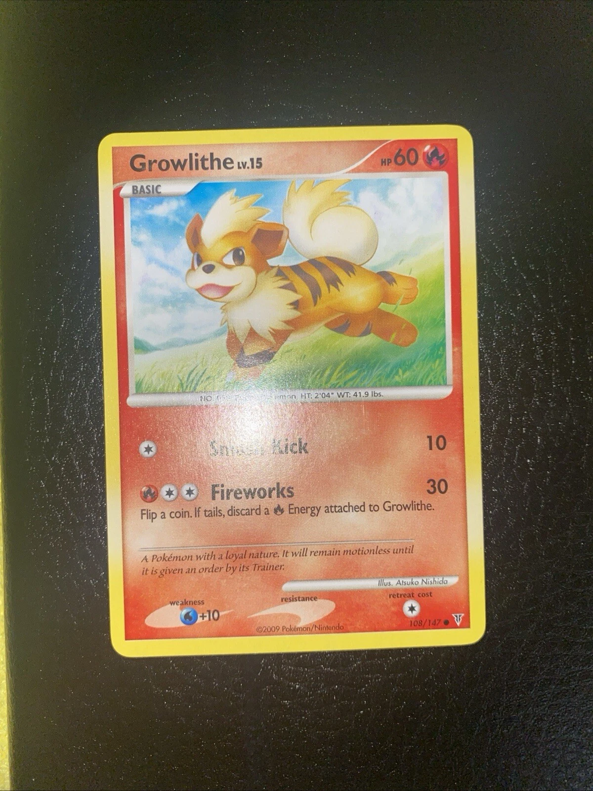 Growlithe 108/147   Vainqueurs Suprêmes   Non Holo   CARTE POKEMON   Lp