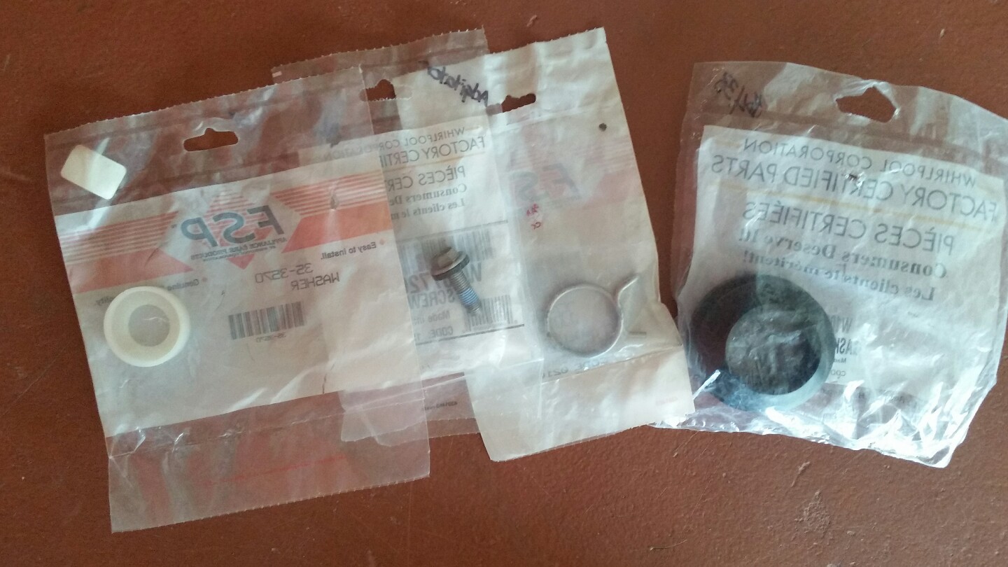 Lot of 11 Miscellaneous Whirlpool Washer Parts eBay