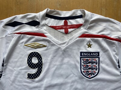 Maillot extérieur Angleterre 2004-06 - 8/10 - (Garçons S