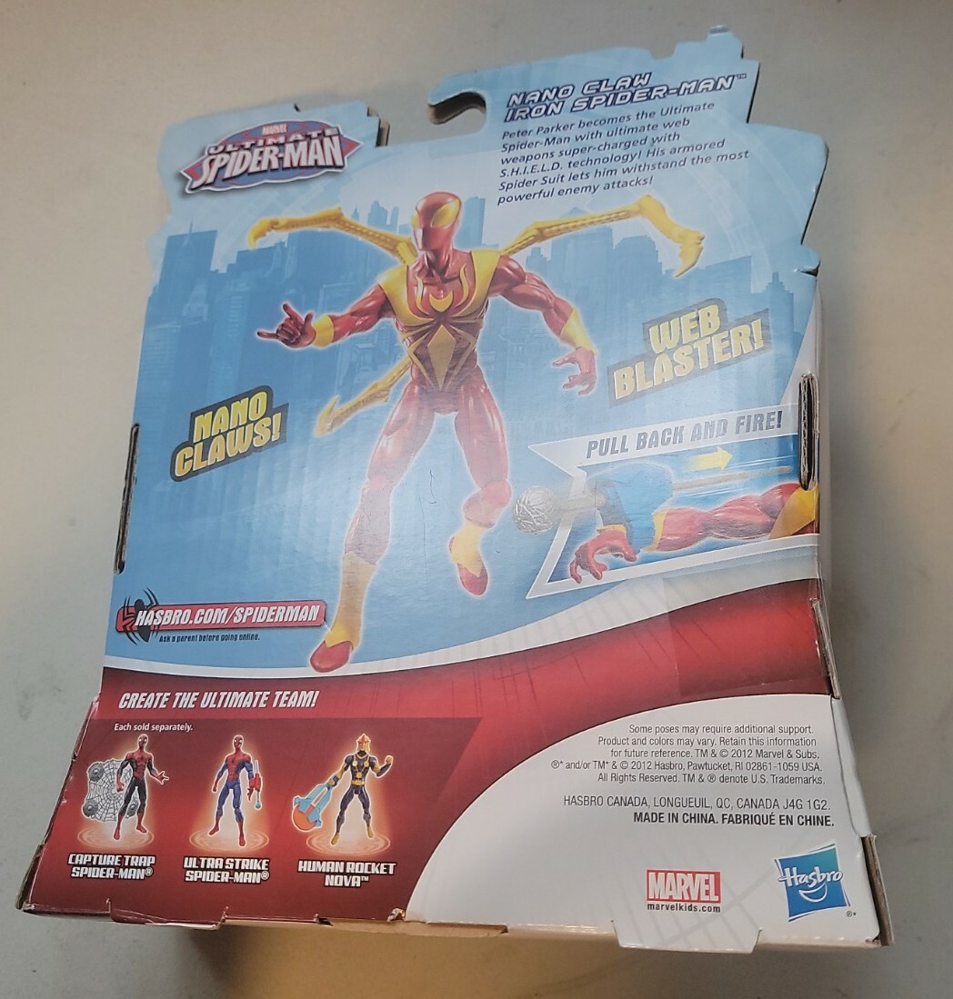 MARVEL Ultimate Spider-Man フィギュア Amazon.com: Marvel Ultimate Spider-Man Titan Hero Series