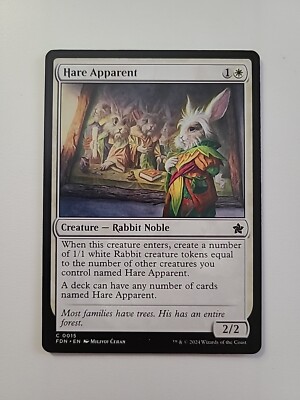 Hare Apparent Foundations Regular