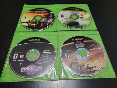 Microsoft Xbox Game Lot 4 Games-Loose Discs Only TESTED! FREE SHIPPING!