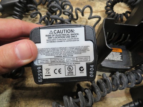 10 X Motorola RLN4884B Travel Car Radio Battery Charger XTS2500 XTS3000 XTS5000 - Picture 3 of 5