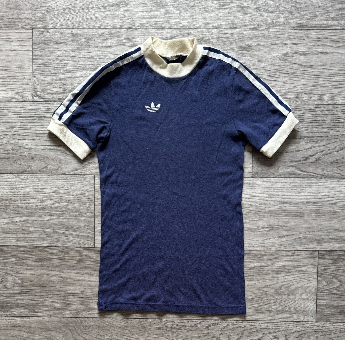 Adidas Football Shirt Template 80s Vintage Retro Jersey Trikot