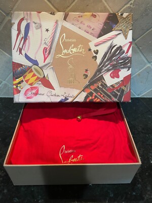 Christian Louboutin 20th Anniversary Pensee 100 Black Patent Pumps