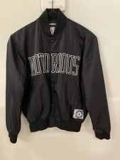 Swagger Notorious Nylon stadium jacket size L Tokyo SWG *Tight Slim Fit For Men