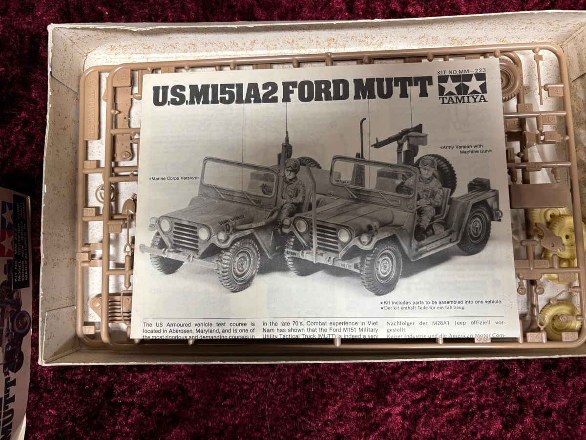 その他 Tamiya U.S. M151A2 Ford Mutt 1/35 Amazon.com: Tamiya 300035123 – 1: 35 US M151 A2 Ford Mutt