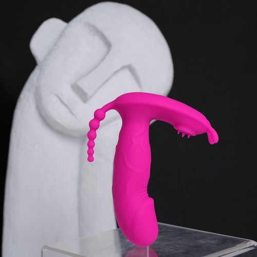 3in 1 Klitoris G Punkt Dildo Vibrator Vaginal Stimulator Sexspielzeug Für Frauen - Bild 5 von 17