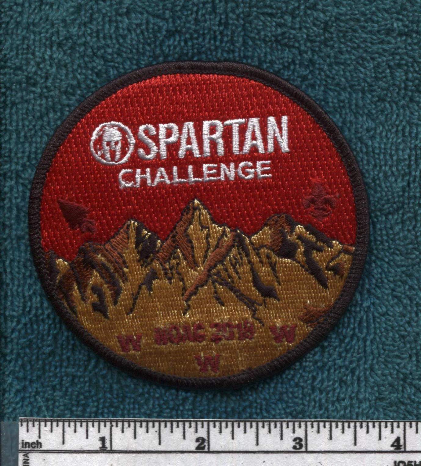 Got at 2018 NOAC: Spartan Challenge Patch - 3 1/2" Round for next NOAC MSU  | eBay