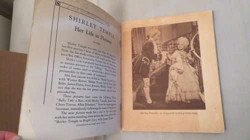 Vtg Lot of 3 Shirley Temple School Tablet Her Life in Pictures Through the Day - Picture 9 of 22