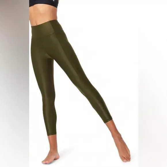 sweaty-betty high shine high waist 7/8 length leggings