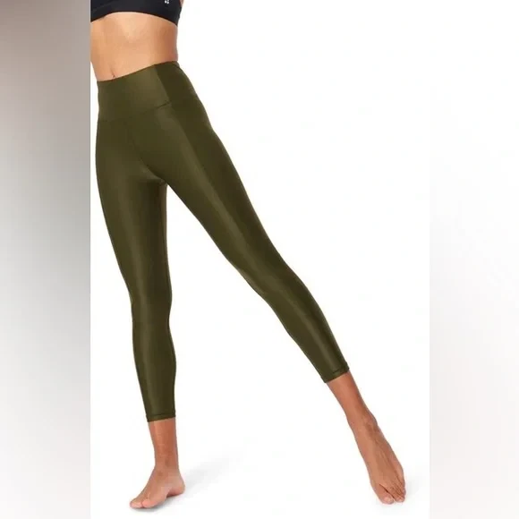 sweaty-betty high shine high waist 7/8 length leggings