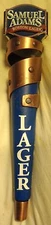 Samuel Adams Lager - Tap Handle - Wood with Spiral Metal