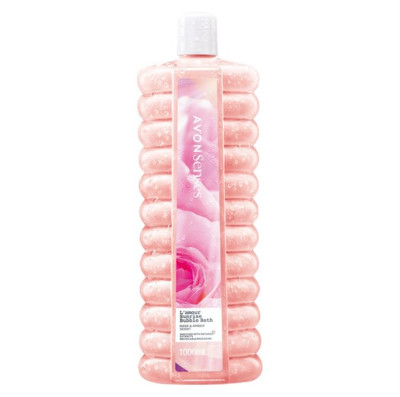 Avon Senses Schaumbad l amour Rose Warmer Amber 1000ml Neu