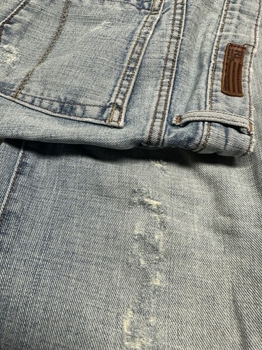 Vintage Ralph Lauren Women’s Polo Jeans Co Kelly Distressed Frayed Bottom Size 6 - Picture 7 of 7