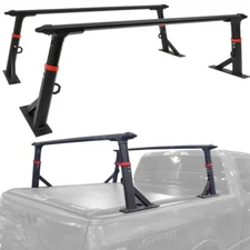 Ladder Rack Truck Bed Luggage Carrier Aluminum Universal Pickup