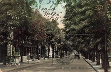 Postcard 1908 Church Street, looking South, Toronto VTG VPC02.
