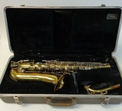 Buescher Aristocrat saxophone, USA, Complete, Good Condition | eBay