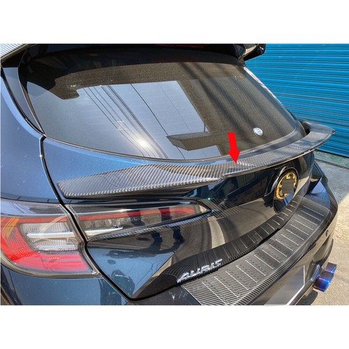Unpainted For Toyota Auris Corolla Sport Hatchback V Rear Middle Trunk Spoiler - Picture 5 of 6