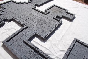 DrakenStone-2-5D-Modular-Magnetic-Dungeon-D-amp-D-RPG-pathfinder-terrain-22-pieces
